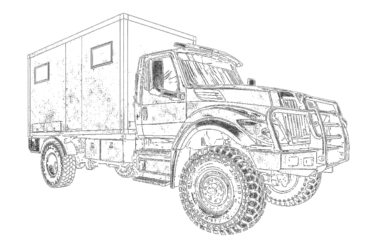 RIG LAB expedition truck