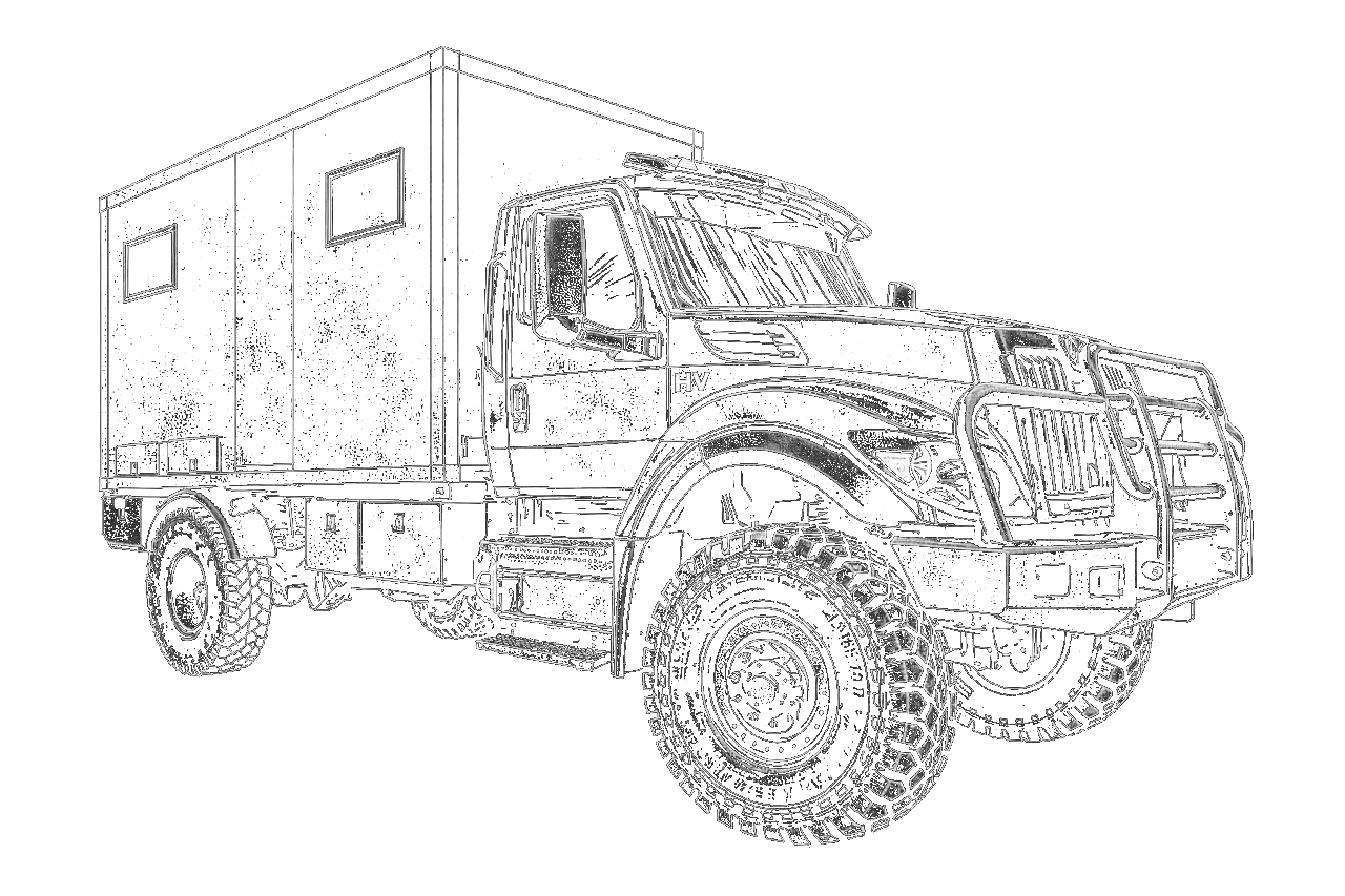 RIG LAB expedition truck